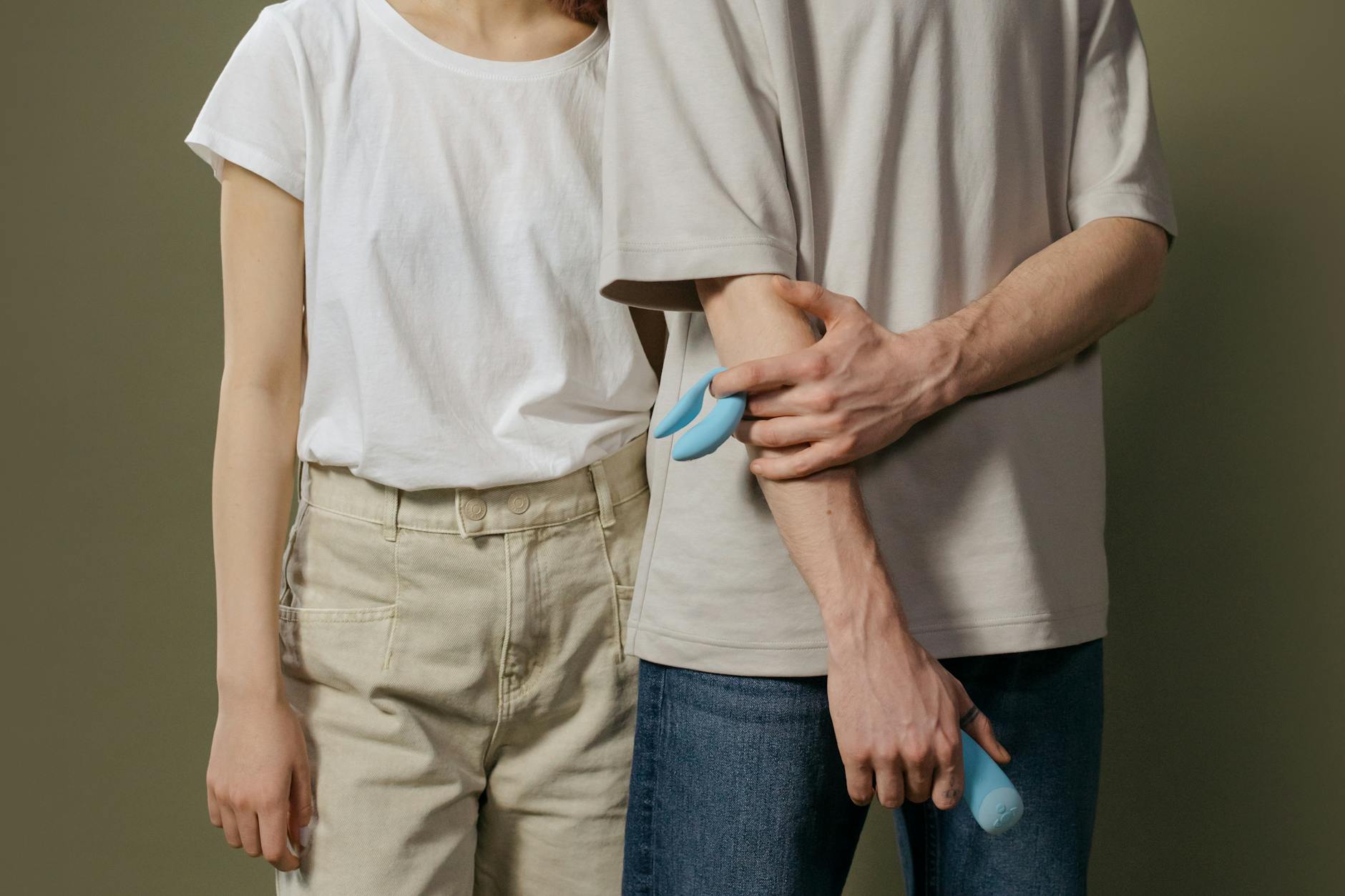 A couple exploring modern intimacy together, symbolizing reconnection and trust